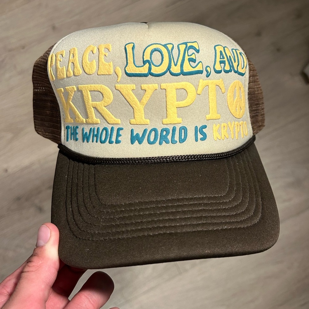 “Krypto”  SnapBack Trucker hat.